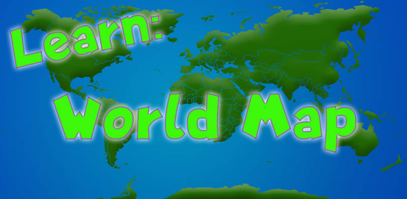 Learn: World Map Game Cover