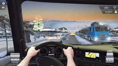 Racing In Bus Image