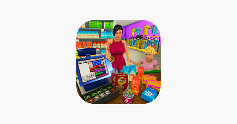 Supermarket Shopping Games 3D Game Cover