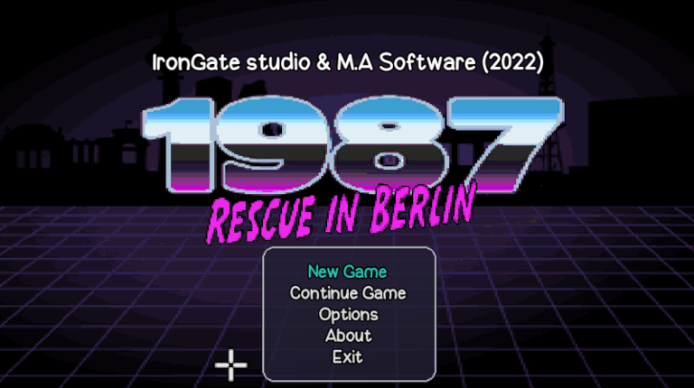1987 Rescue in Berlin Game Cover