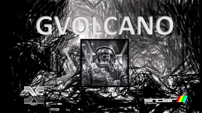 GVolcano (ZX Spectrum) 128K Game Cover