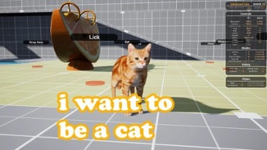 i want to be a cat Image