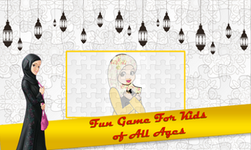 Islamic Puzzle Girl Image