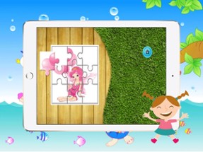 Jigsaw Puzzle Princess - Amazing HD Cartoon Girl for Kids and Adults Fun and free Image