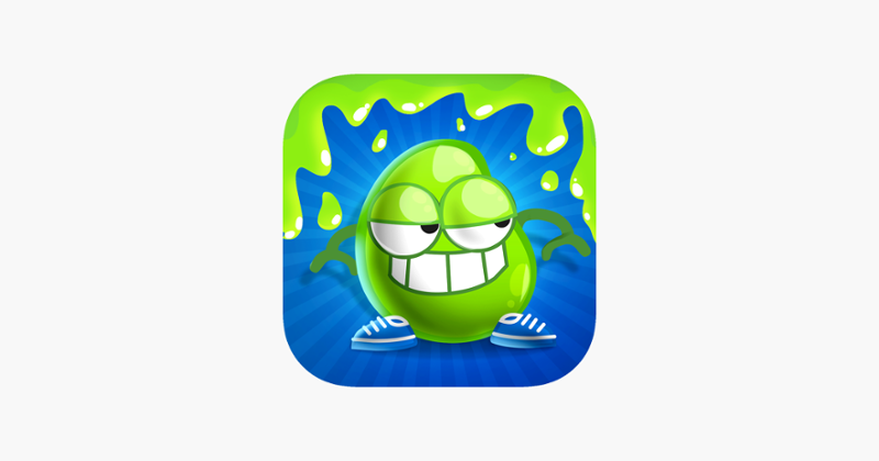 Sneaky splatter Green Blob run Game Cover