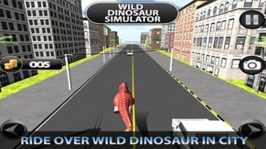 Wild Dinosaur City Traffic Race 2016 Image