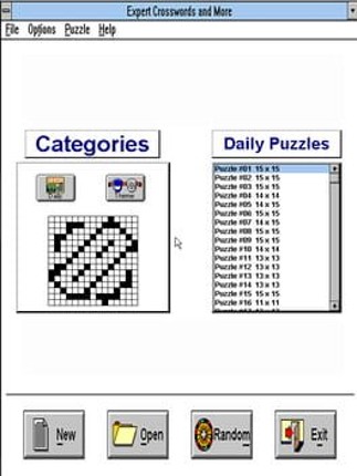 Crosswords & More for Windows Game Cover