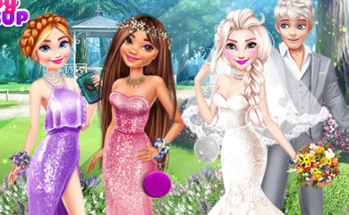 Elsa's Wonderland Wedding Image