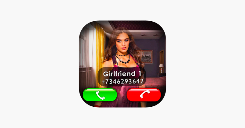 Fake Video Call Girlfriend Game Cover