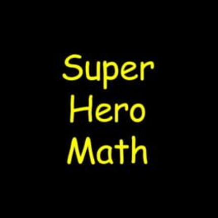 Super Hero Math Game Cover