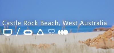 Castle Rock Beach, West Australia Image