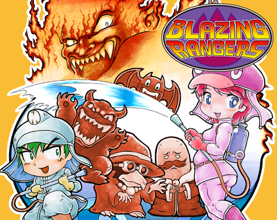Blazing Rangers / 炎のレンジャーマン Game Cover