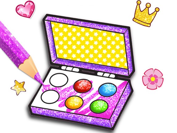 Glitter Beauty Coloring And Drawing Game Cover