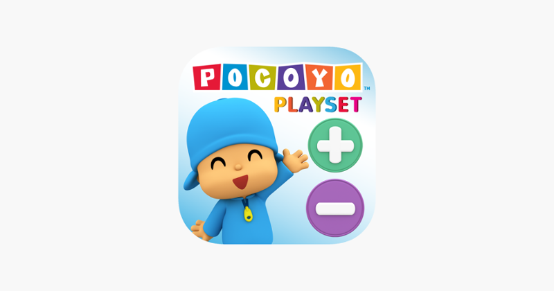 Pocoyo Playset -  Math Fun Park Game Cover