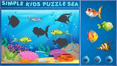 Puzzle Kids Games -- Family Fish Jigsaw Image