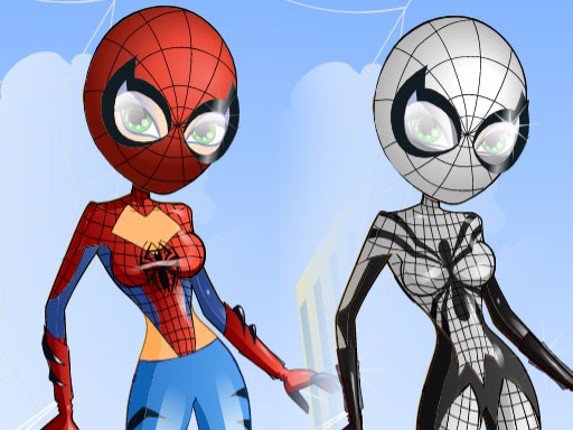 Spider Girl Dress Up Game Cover