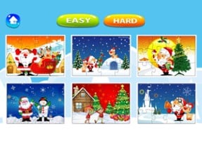 Merry Christmas Jigsaw Puzzles Game free for Kids Image
