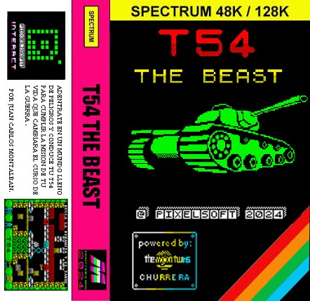 T54 The Beast (ZX SPECTRUM) Game Cover