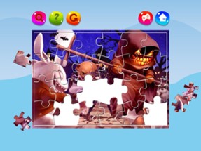 Cartoon Jigsaw Puzzles Box for Happy Halloween Image