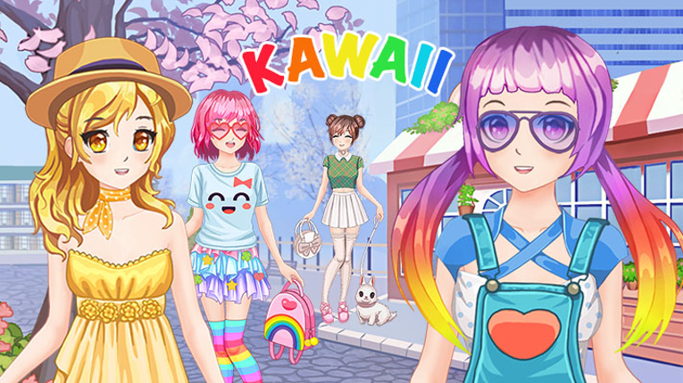 Anime Kawaii Dress Up Game Cover
