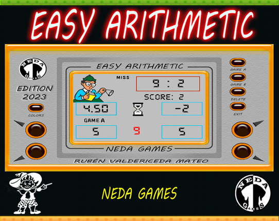 Easy arithmetic Game Cover