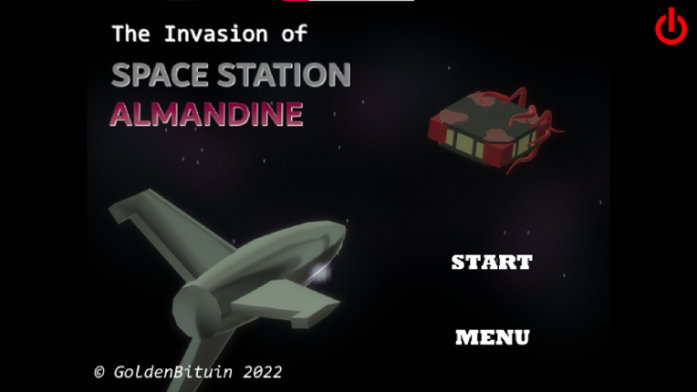 The Invasion of Space Station Almandine Game Cover