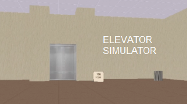 Elevator Simulator. Game Cover