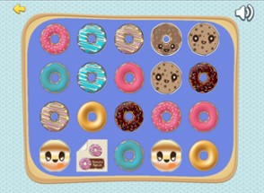 Fantasy Sweets Doughnut Cards And Matching Game For Toddlers Image