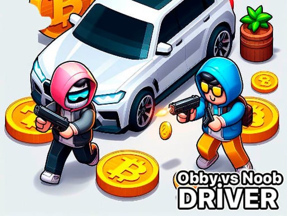 Obby vs Noob Driver Game Cover