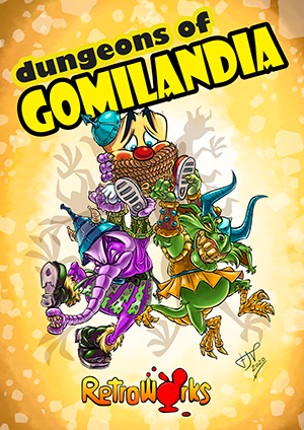 Dungeons of Gomilandia (ZX Spectrum) Game Cover