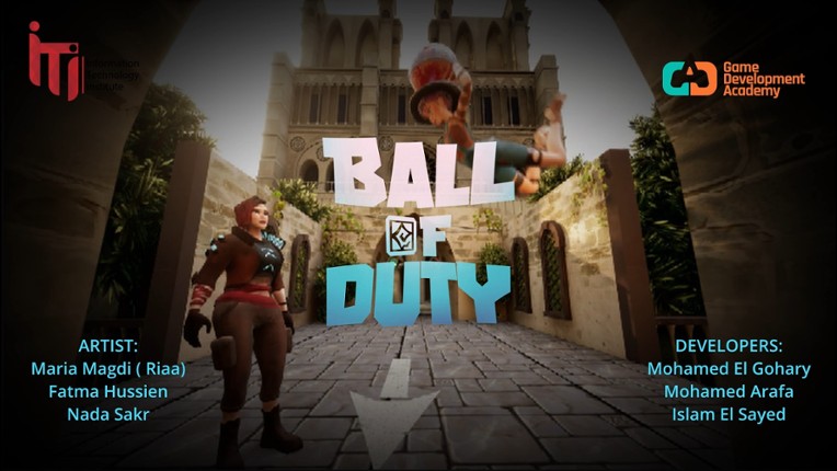 Ball Of Duty Game Cover