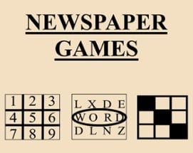 Newspaper Games Image