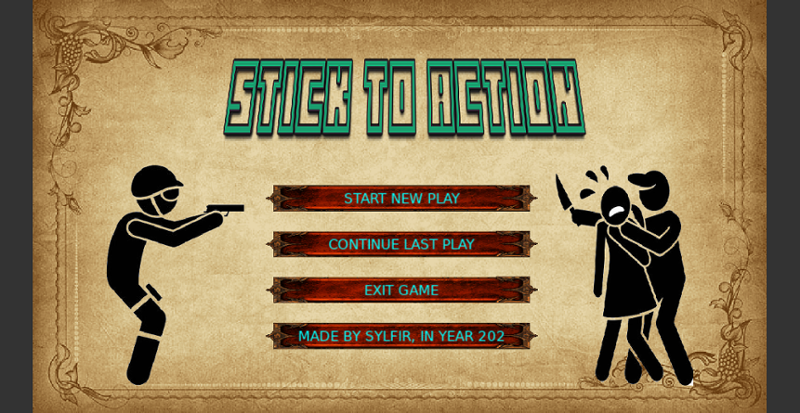 Stick to action Game Cover