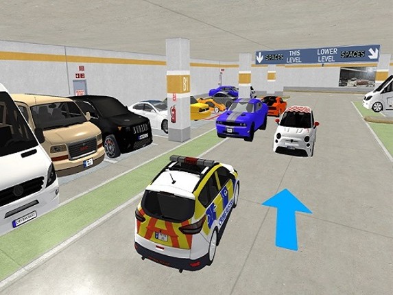 Real Car Parking : Basement Driving Simulation Gam Game Cover
