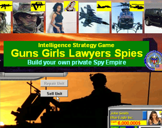 Guns Girls Lawyers Spies Game Cover