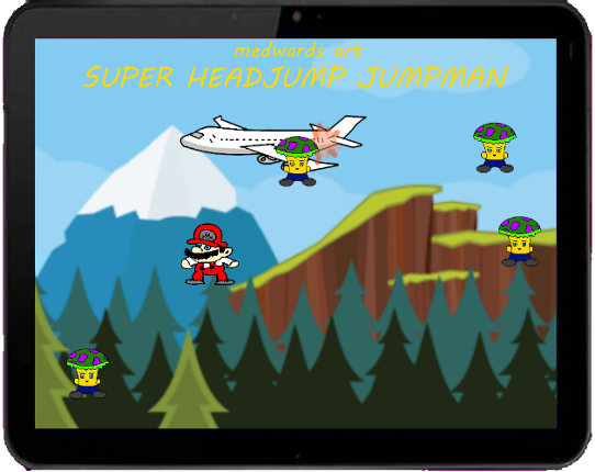 Super Headjump JumpMan Game Cover