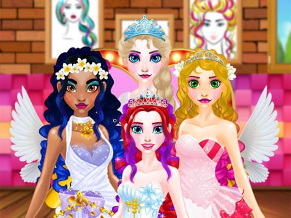 Elsa - Wedding Hairdresser For Princesses Game Cover