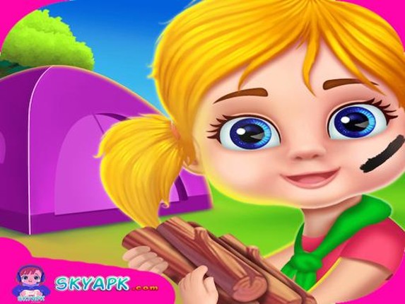 Kids camping : Camping Adventure Game Game Cover