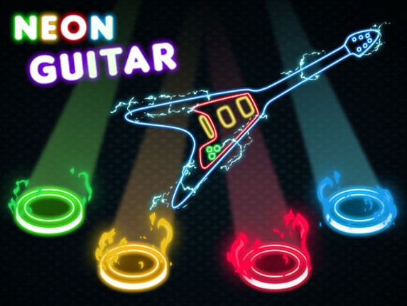 Neon Guitar Game Cover