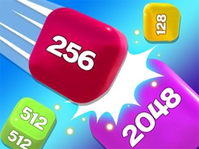 Chain Cube 2048 3D Merge Game Image