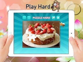 Jigsaw Puzzles Cake and Cupcake -  Easy &amp; Hard Image