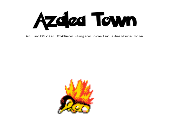 Azalea Town - A Pokémon dungeon crawler adventure zone Game Cover