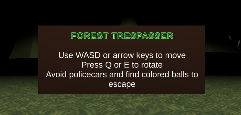 Forest Trespasser Game Cover