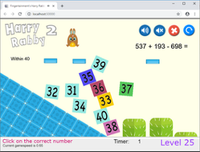 HarryRabby2 Add & Subtract 3-digit Numbers FREE Image