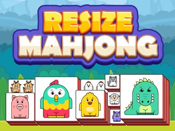 Mahjong Resize Game Cover