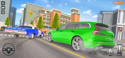 Police Chase Game: Car Crash Image