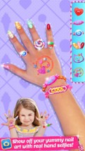 Candy Nail Art - Sweet Spa Fashion Game Image