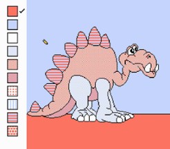 Color a Dinosaur Image