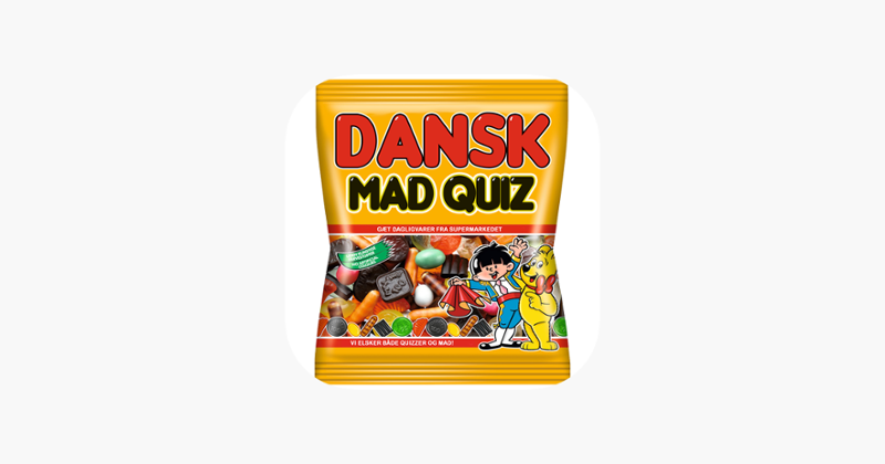 Dansk Mad Quiz Game Cover