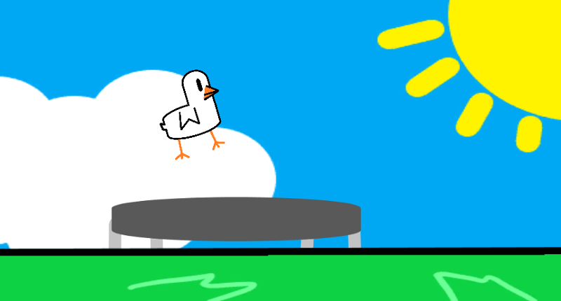 Duck Trampoline Game Cover